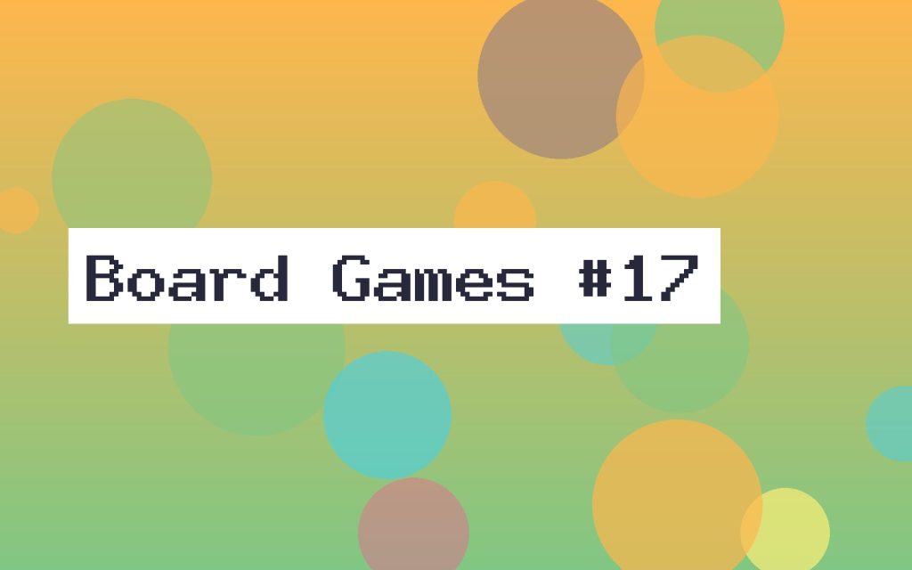 A colourful board games illustration