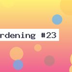 A colourful gardening illustration