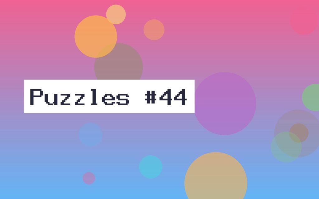 A colourful puzzles illustration