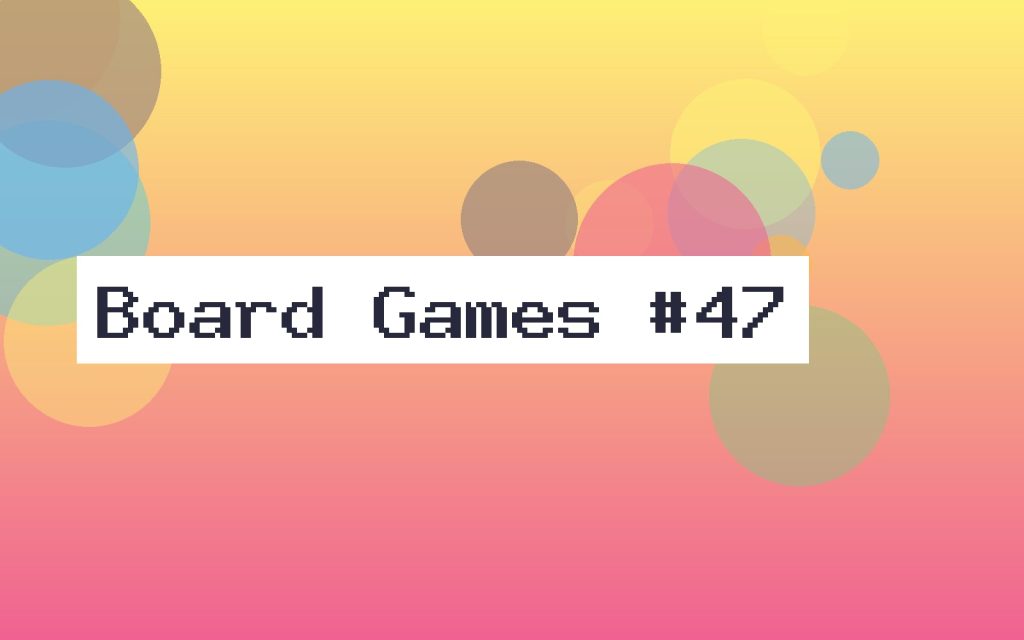 A colourful board games illustration