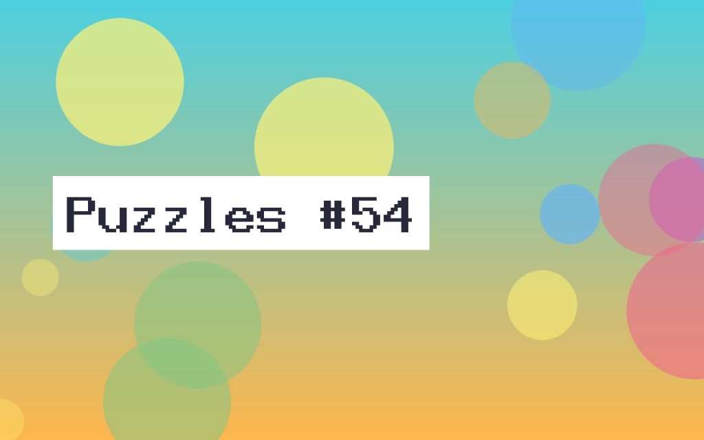 A colourful puzzles illustration