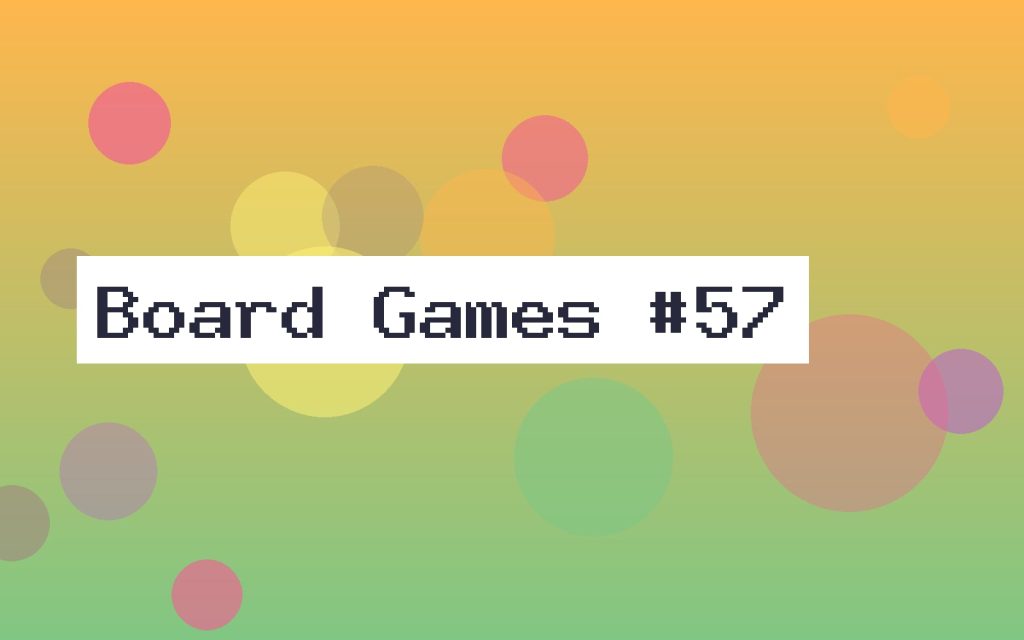 A colourful board games illustration